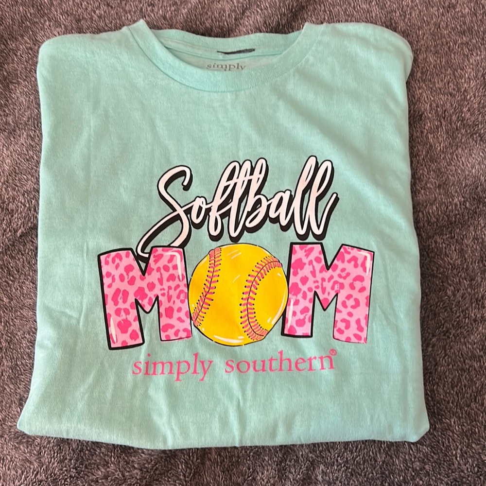 softball mom Simply Southern